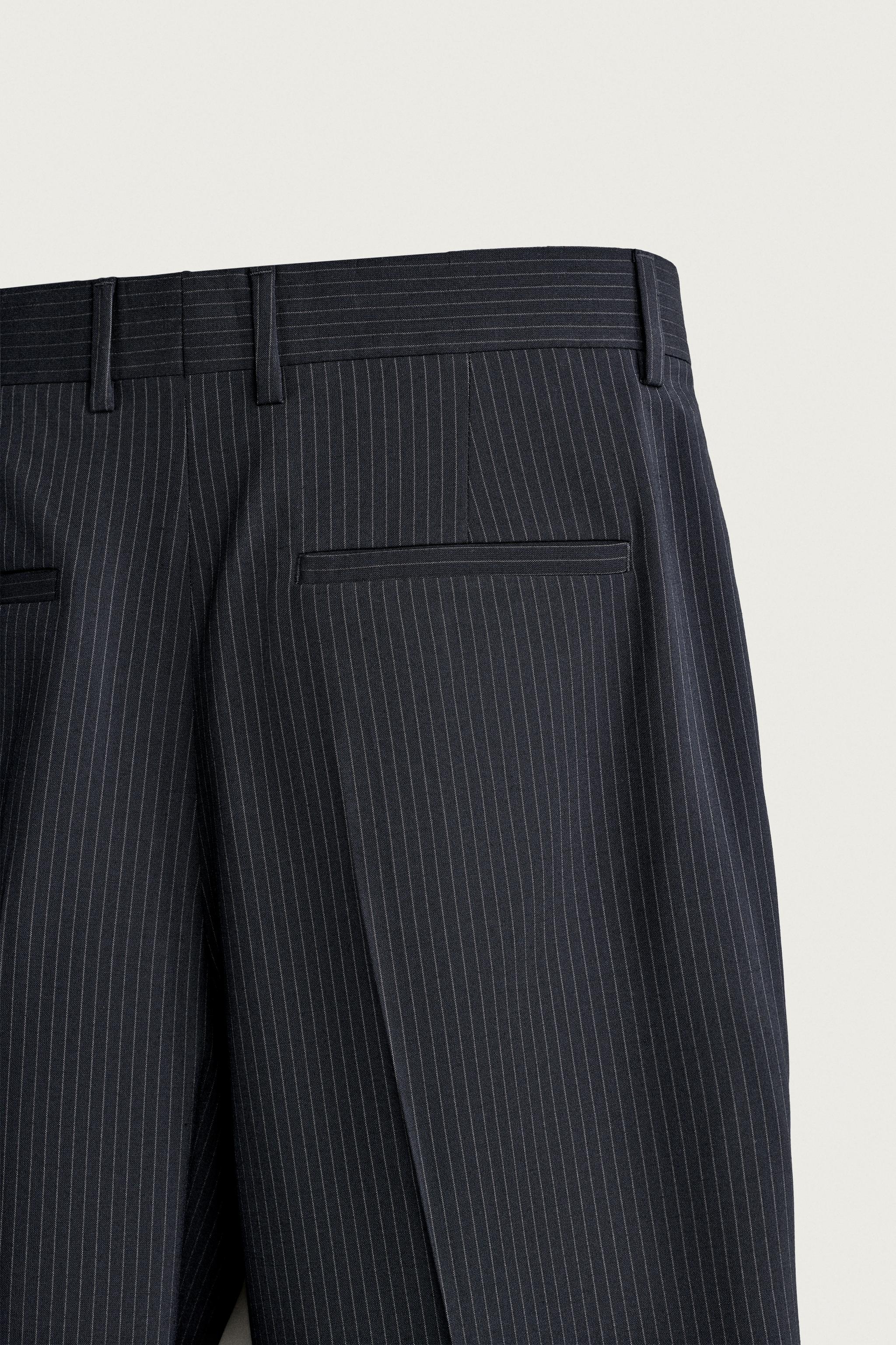 PANTALON DE COSTUME À RAYURES TENNIS